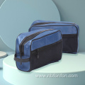 Imitation nylon material cosmetic bag